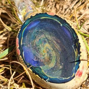 Boro-Geode Pendant 1