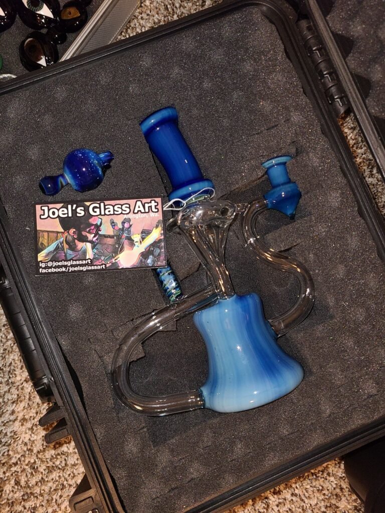 Custom Blue Recycler Set
