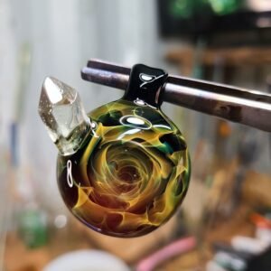 Fumed Glowing Borogem Pendant
