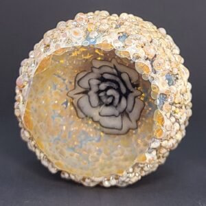 Boro Flower Fossil black/white