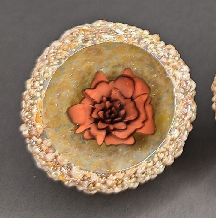 Boro Flower Fossil Red/Black 1 - Image 2