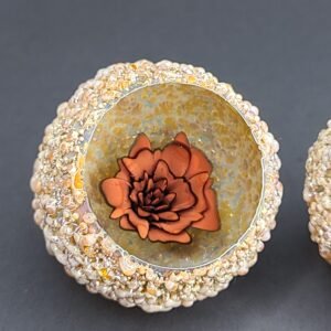 Boro Flower Fossil Red/Black 1