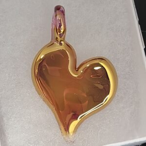 Gold Heart Pendant 2