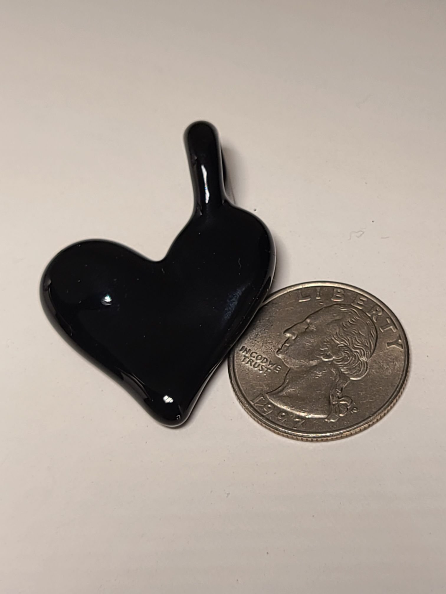 Black Heart Pendant - Image 4