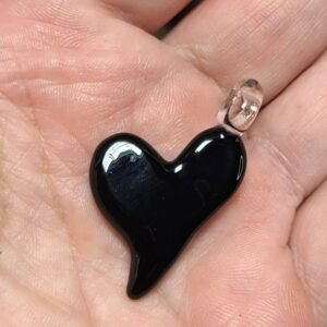 Black Heart Pendant 3