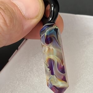 Amber Swirls Borogem Pendant