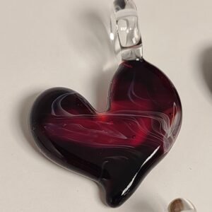 Red Heart Pendant 3