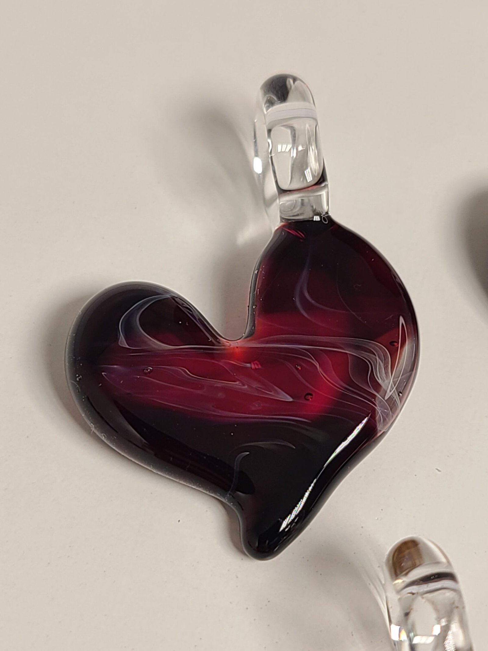 Red Heart Pendant 3