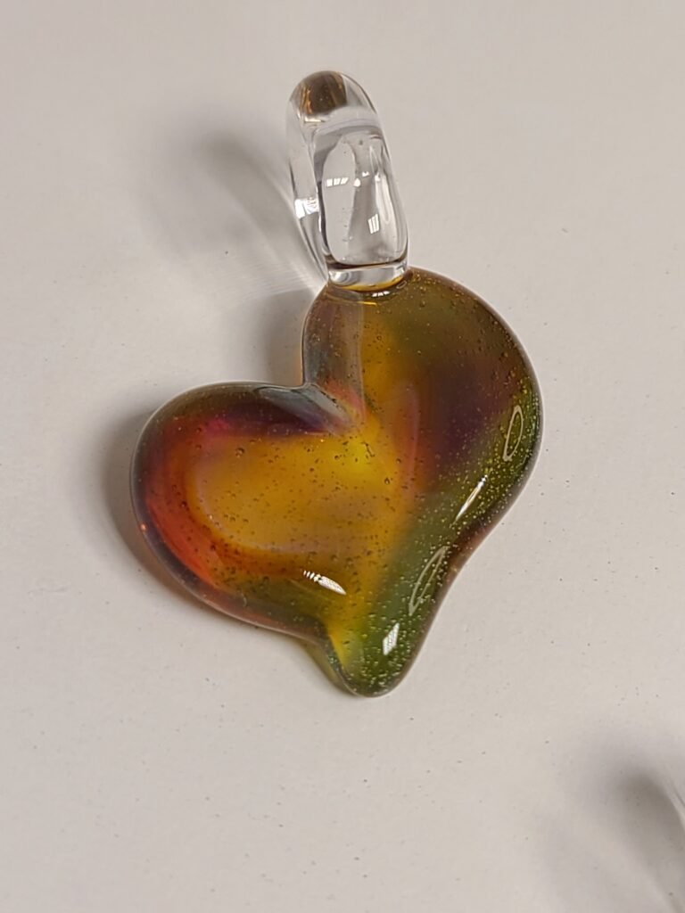 Spring Blossom Heart Pendant