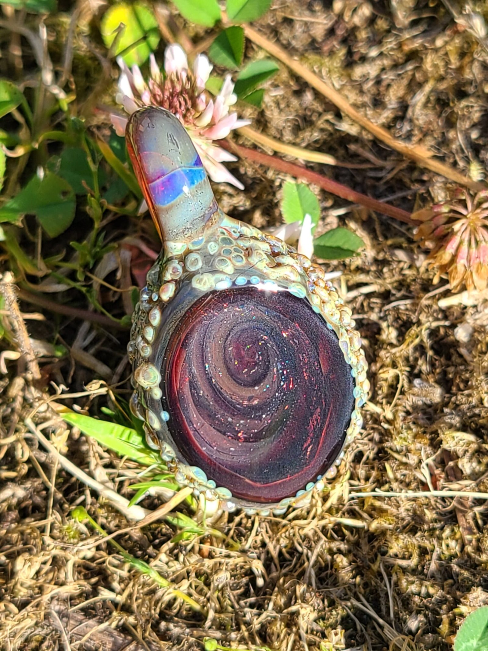 Red Vortex Borogeode Pendant - Image 2